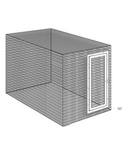 WALK-IN AVIARY 36 X 72 X 72