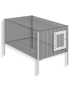 CALIFORNIA BREEDER AVIARY 36 X 72 X 36
