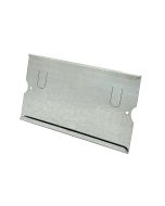 3" x 5" Card Holder, Galvanized Steel