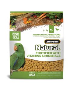 NATURAL ML PARROT/CONURE, 3 LB.