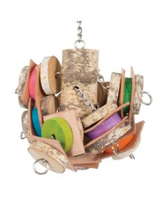 Xtra Large Birch Tree With Colored Slices