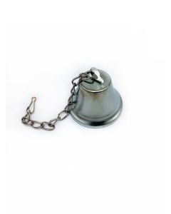Silver Bell and Chain, 2.75"