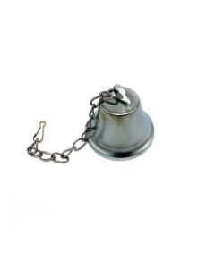 Silver Bell and Chain, 2.75"