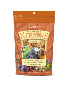 SENIOR BIRD NUTRI-BERRIES PARROT, 10 OZ.