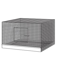 24 X 15 X 17H ALL PURPOSE CAGE, GALV.