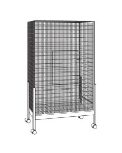 Bird Bungalow 36 x 24 x 45, Galvanized